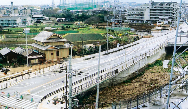 大宮常磐線道路構造工事